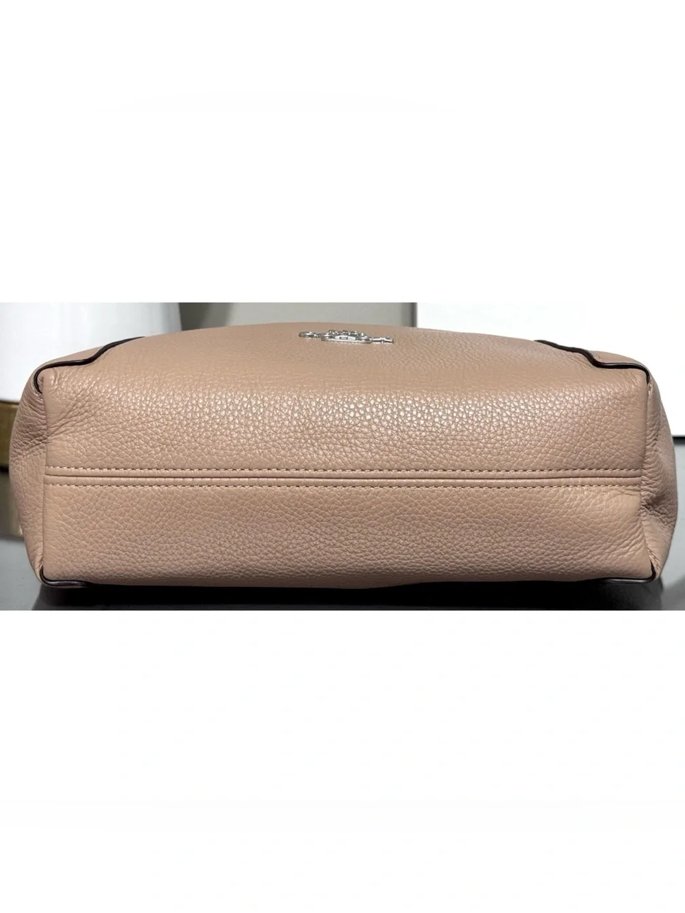 COACH Kacey Satchel Crossbody Bag, TAUPE/SILVER